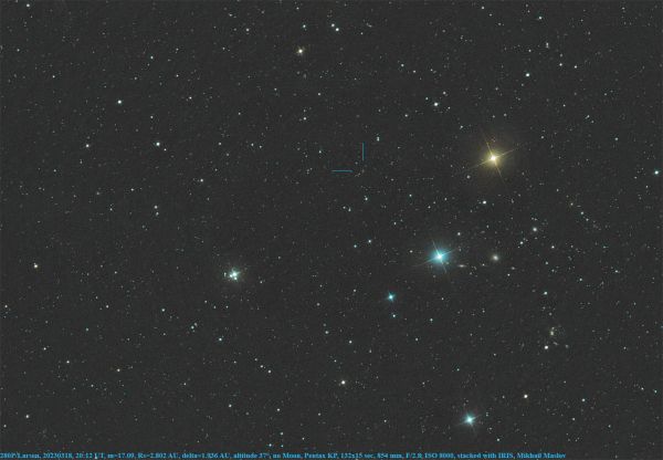 C/2019 T4 ATLAS - астрофотография
