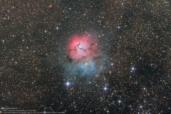 M20 Nebula (Trifid) in Sagittarius - Astrophotography