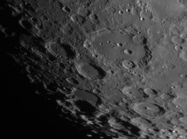 Район кратера Клавий 3-04-2020 - астрофотография