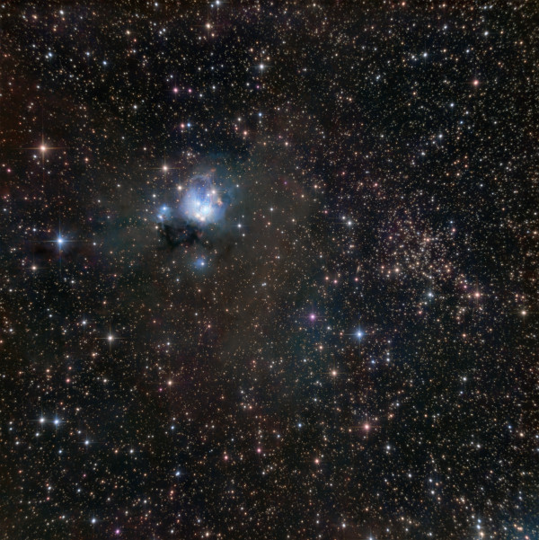 NGC7129 - Small Cluster Nebula - Astrophotography