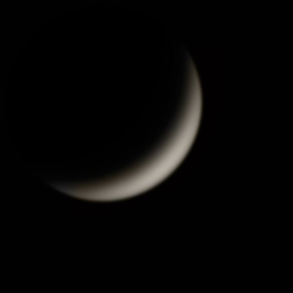 Серп Венеры 15 мая 2020 г. - астрофотография