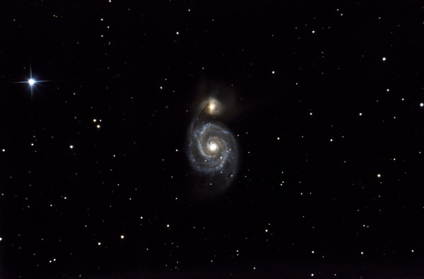 M51 whirlpool galaxy - Astrophotography
