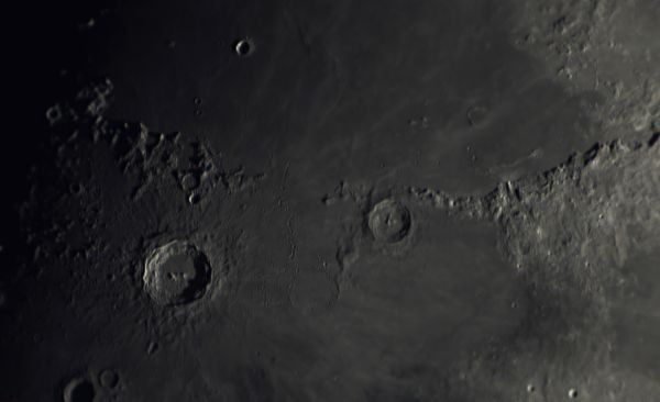Copernicus, Eratosthenes, Carpathians, Apennines