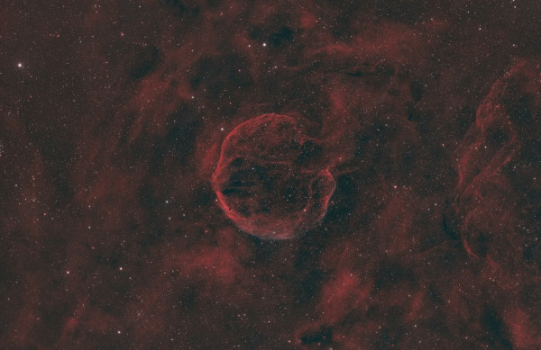 LBN 576 Garlic Nebula (HOO) - Astrophotography