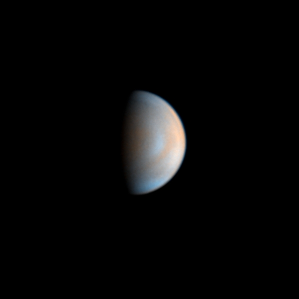 Венера 29.04.2023 20:36 МСК УФ/ИК - астрофотография