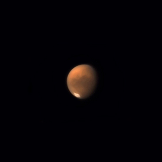 Марс 08.08.2020 01:53 МСК - астрофотография