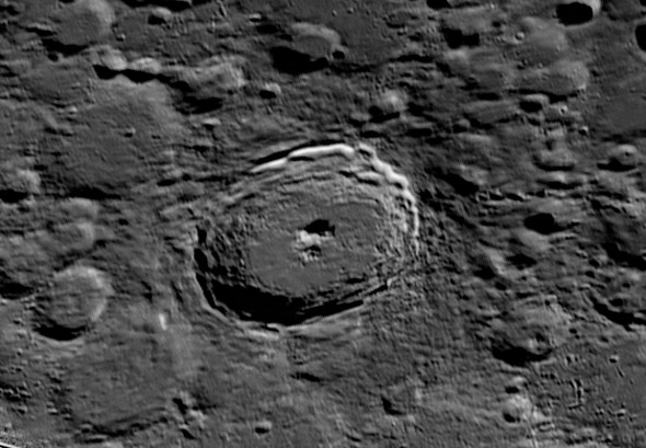 Tycho Crater - Astrophotography