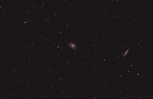 Галактики Боде и Сигара - астрофотография