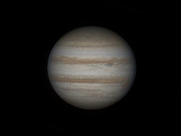 Анимация Юпитера за 30 минут  - астрофотография