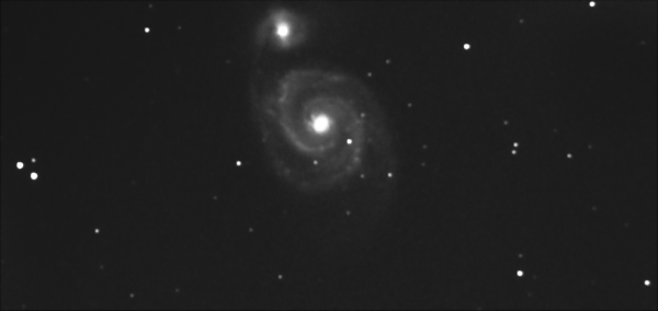 Галактика Водоворот. 05.08.2021 - астрофотография