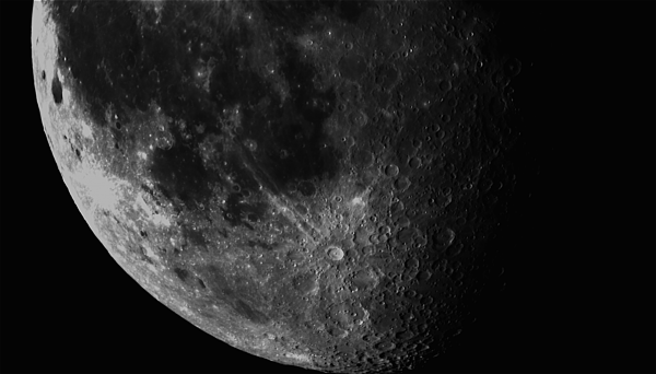 Moon, Tycho crater region - Astrophotography