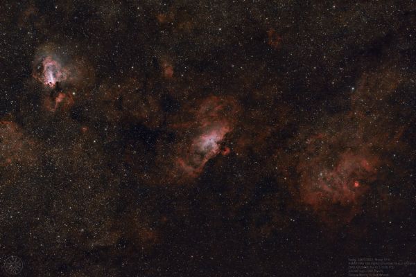 Eagle nebula - астрофотография