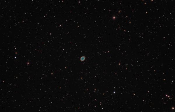 М57. Планетарная туманность Кольцо - астрофотография