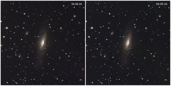 SN2026aaiv in NGC 7331 - Astrophotography