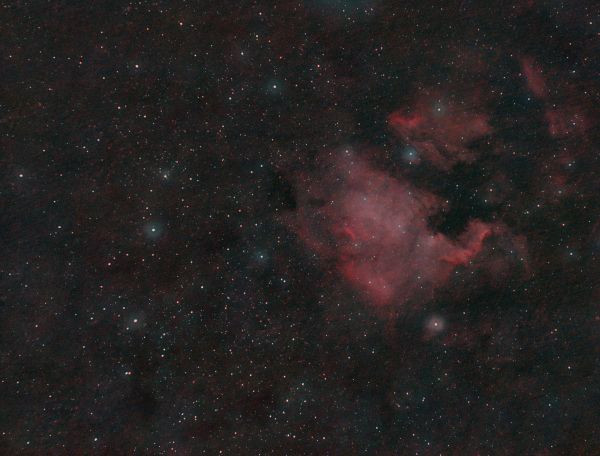 North America (NGC 7000) without astromod - Astrophotography