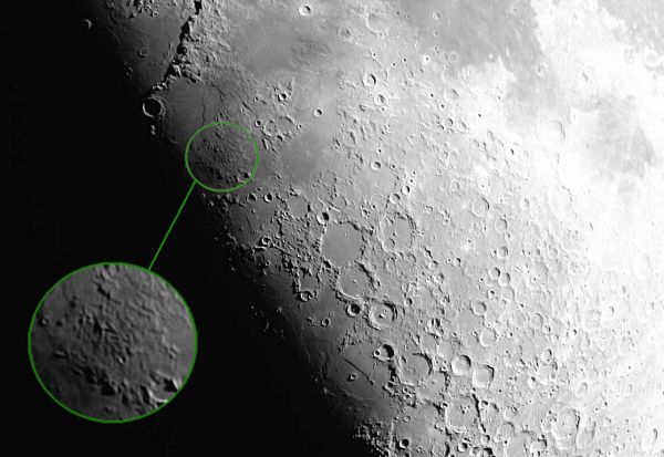 Gruithuisen lunar city - астрофотография