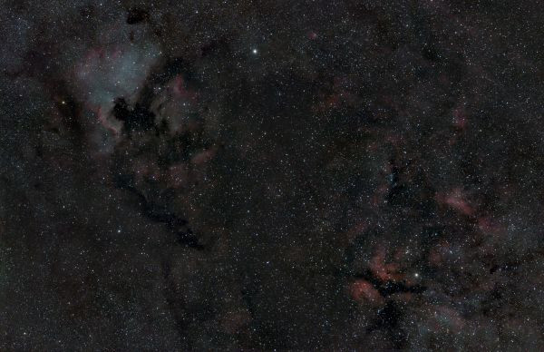 Treasures of Cygnus in true colors - Astrophotography