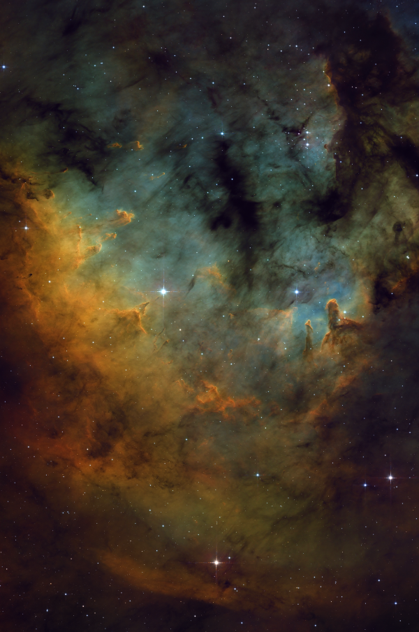 NGC 7822 - астрофотография