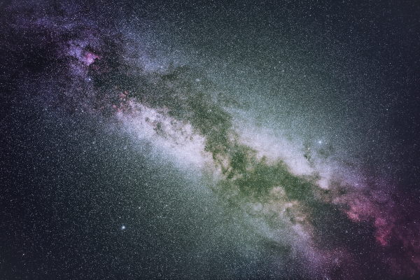 Milky Way (great summer triangle) - астрофотография