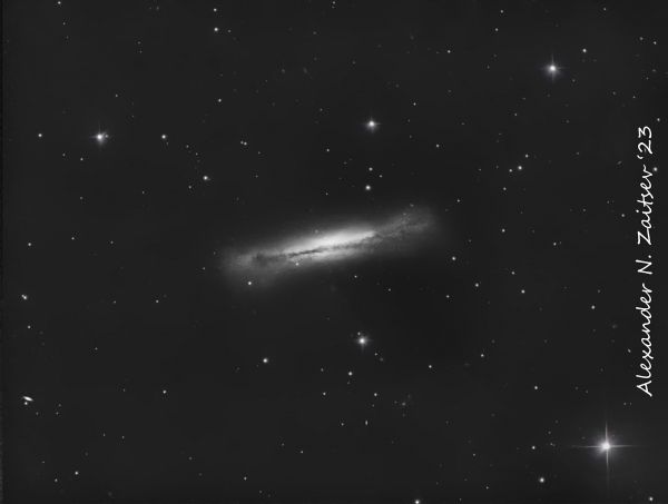NGC 3628 (UGC 6350) - астрофотография