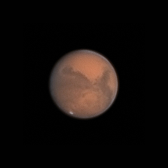 Марс 27.10.2020 21:14 МСК - астрофотография