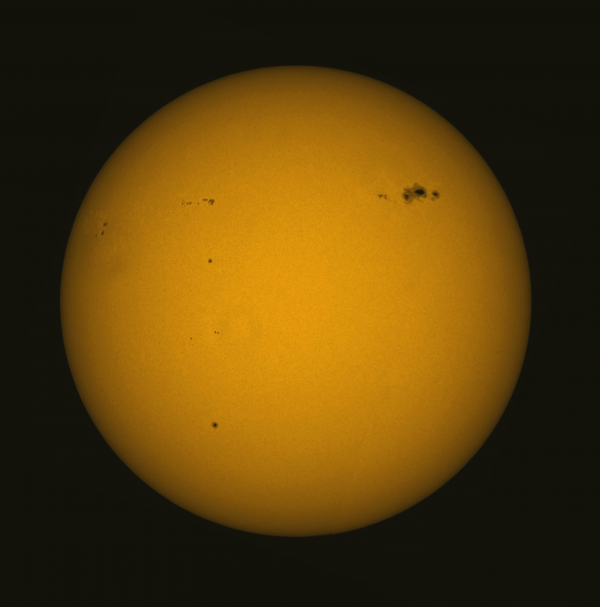 Солнце 27.02.2024 - астрофотография