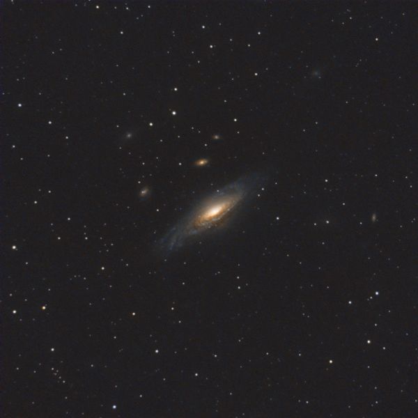 NGC7331 and supernova - Astrophotography