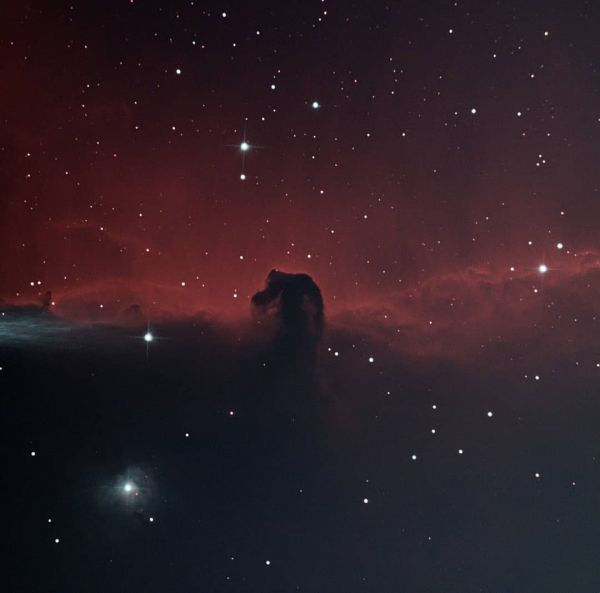 Голова лошади, IC 434, Barnard 33 - астрофотография