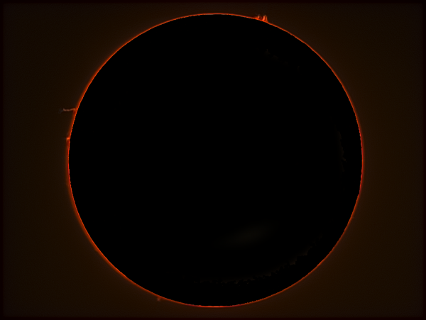 Солнечные протуберанцы 06.11.2020 - астрофотография