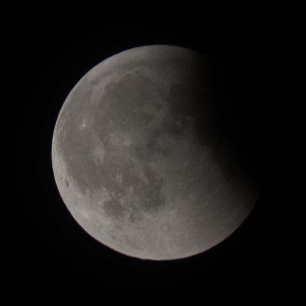 Moon Unedited - Lunar Eclipse 07/09/2025 - Astrophotography