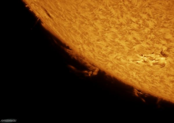 Chromosphere of the Sun - Astrophotography