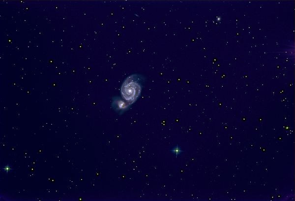 M51 - Whirlpool Galaxy - Astrophotography