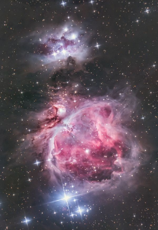 M42, Running Man nebula - астрофотография
