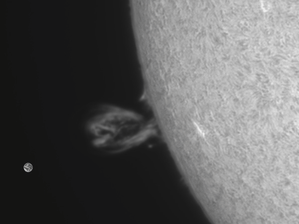 Eruptive prominence 05.08.2025 - Astrophotography