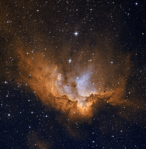 NGC 7380 The "Wizard" Nebula - Astrophotography