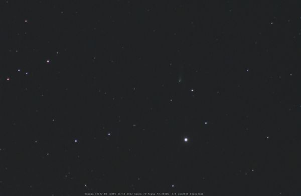 C2022 E3 (ZTF) - астрофотография
