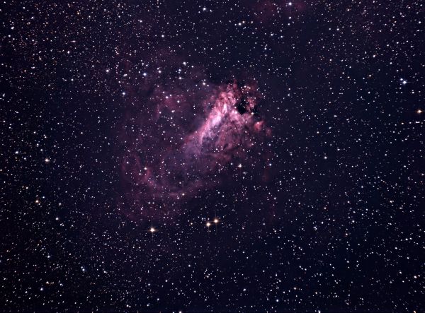 M17 Omega - астрофотография