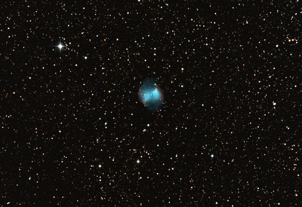 M27 Dumbbell Nebula - астрофотография