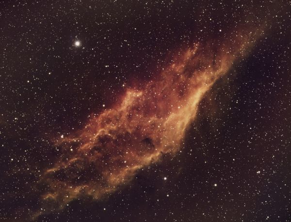 Калифорния NGC 1499 - астрофотография