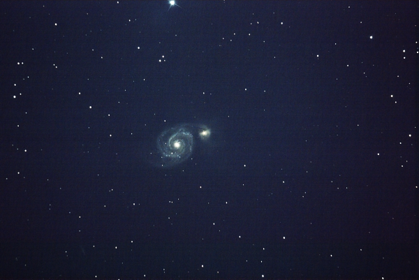 M51 - Whirlpool Galaxy - астрофотография