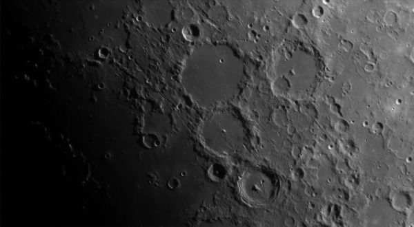 Луна в масштабе 18.06.21 - астрофотография