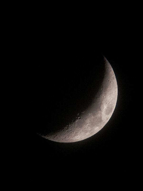 Waxing Crescent - 29.03.2020 - астрофотография