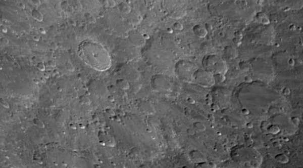 Луна. Кратер Тихо. (16.08.2022) - астрофотография