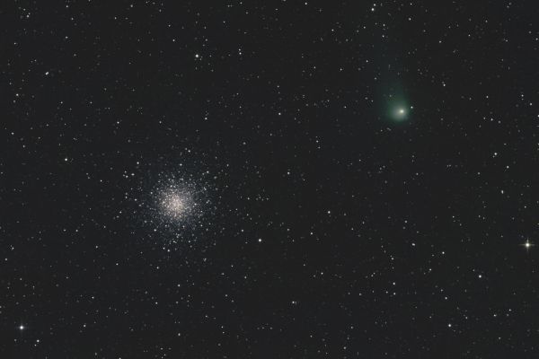 C/2017K2 PANSTARRS и M10 - астрофотография