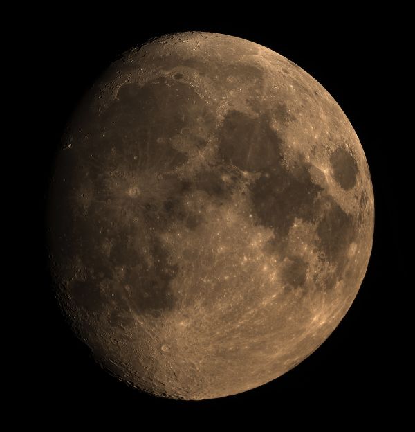 Луна 21.09.2018 мозайка - астрофотография