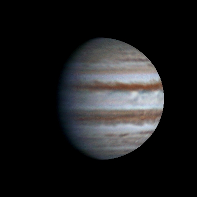 Flying around Jupiter, 2014-03-20, 20:31-21:03 - астрофотография