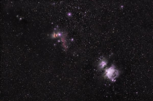 Nebulae in Orion - Astrophotography