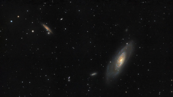M106 & NGC 4217 - Astrophotography