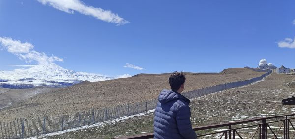 KGO GAISh MSU and Elbrus - Astrophotography