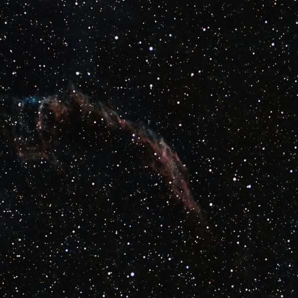 NGC 6992 (Восточная Вуаль) - астрофотография